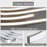 NEW SALE | LED Ceiling Light, Modern Ceiling Design Curved Ceiling Lights, 24W LED Light Fitting with 4 Built-in LED Boards Natural White 4000K Image 3