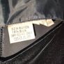 Vintage 80s black velvet ruffle dress size XS or Small postage included Image 7