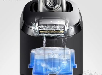 Braun series 9 8 7 Clean and Renew Electric Shaver Cleaning Cartridges, Hygienically Cleans, Removing Residual Hair & Skin Particles,