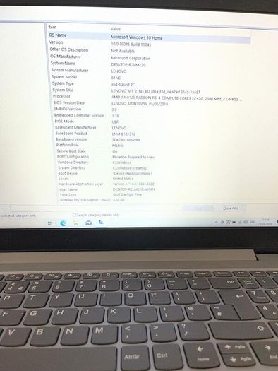 Laptop Lenovo IdeaPad S145