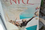 fabulous French retro /vintage poster for Nice