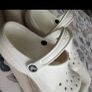 white ladies Crocs Image 5