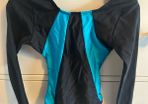 5-6y long sleeve gymnastics leotard & shorts