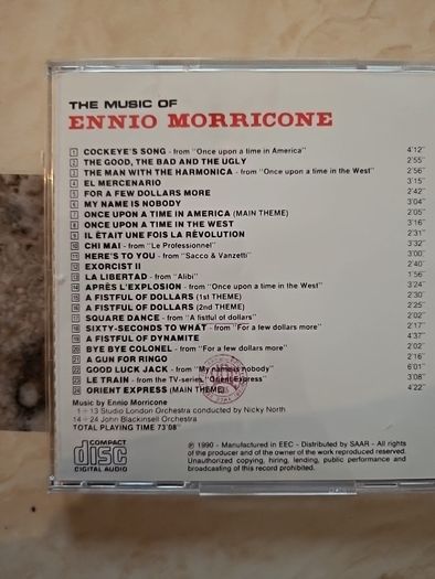 Ennio Morricone 4 CD Lot
