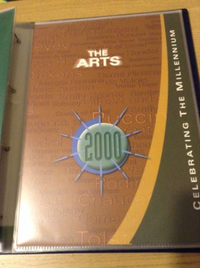 An Post Millennium 2000 complete collection in Millennium Album binder