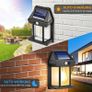 Outdoor Solar Tungsten Wall Light with Motion Sensor IP65 Waterproof LED Safety Light for Patio Outdoor Deck Porch Barn Garage Image 2