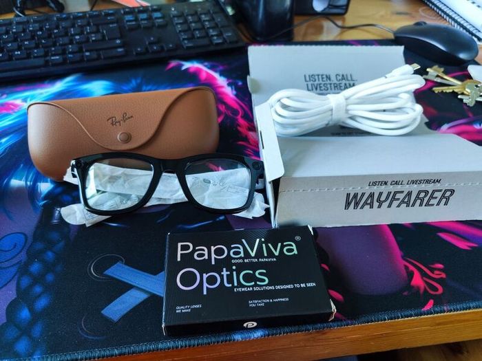 Ray-Ban Meta Smart Glasses Photochromic Lenses + Original Green Lenses Excellent Condition