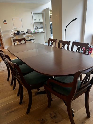 Bespoke solid wood Higginbotham Fairview Dining set