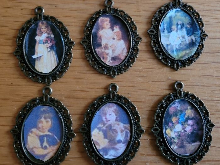 Miniature Paintings, pictures for dolls houses