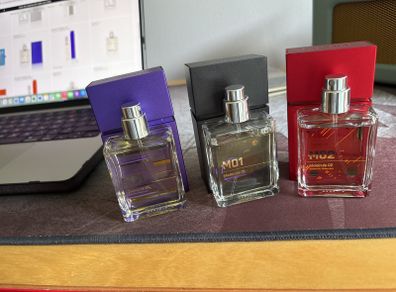 Escentric Molecules Three travel set