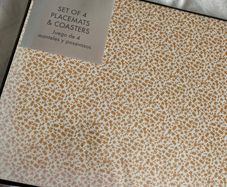 Placemats and coasters New