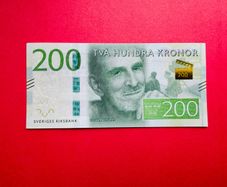 Sweden  200  Kronor  2015   Pick  72a. Uncirculated