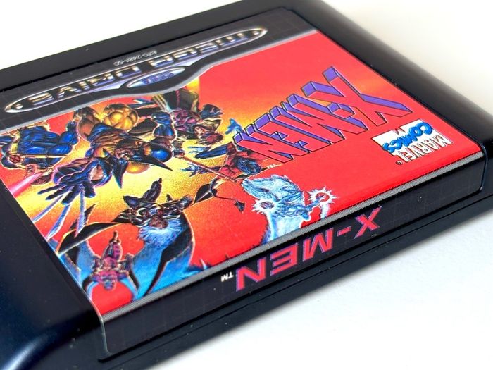 X-Men for Sega Mega Drive - Boxed and Mint