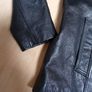 Made In England,  3 button,  Vintage Box Leather jacket ((Like New)) Image 10