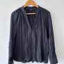 Massimo Dutti V-neck shirt blouse Image 4