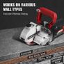 Wall Chaser 34 mm Cutting Depth Wall Cutting Machine 2500W Wall Groove Cutting Machine 38 mm Cutting Width Wall Slotting Machine With 5 Saw Blades 115 mm Diameter 6300r/Min with Infrared Ray Image 5