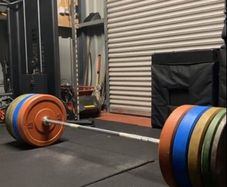 20kg olympic barbell and 150kg of bumper plates