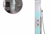 Shower Panel System Stainless Steel Curved