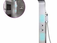 main image for ad Shower Panel System Stainless Steel Curved