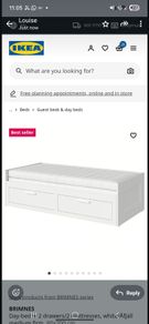 day bed used twice