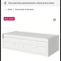 day bed used twice