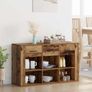 Sideboard Old Wood 100 x 30 x 59.5 cm Engineered Wood Image 3