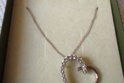 Sterling silver Heart pendant necklace