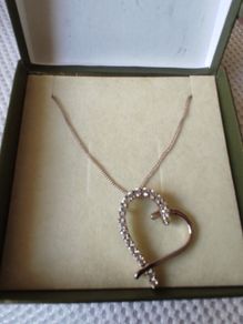Sterling silver Heart pendant necklace