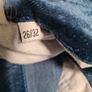 Womens CHEAP MONDAY Tight Velvet Steel blue skinny stretchy trousers jeans  Size W 26 L 32 A1 Image 9