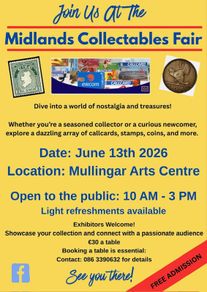 Midlands Collectables Fair - Saturday 13th of June