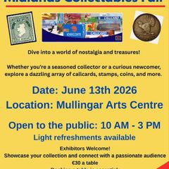 Midlands Collectables Fair - Saturday 13th of June