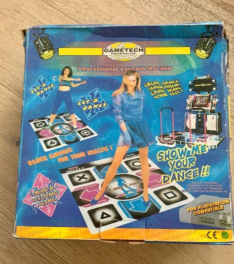 Gametech Dance Mat & PS Game