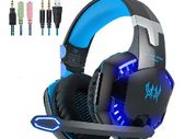 Gaming Headset For Xbox One PS4 PS5 Nintendo Switch PC 3.5mm Mic Headphones LED