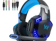 main image for ad Gaming Headset For Xbox One PS4 PS5 Nintendo Switch PC 3.5mm Mic Headphones LED