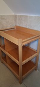 Baby changing table