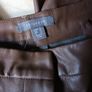 Primark   Brown Faux Leather  Trousers.  S.12.  New. Image 5