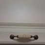 128mm Cream Crackle Bronze leg handles (70 available) Image 3