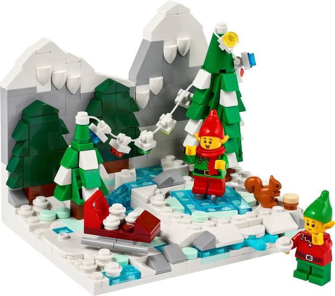 Lego Set No. 40564 - Winter Elves Scene