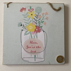 Wooden Hanging Plaque