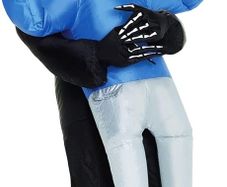 SEASONAL SALE Pick Me Up Inflatable Costume, Boys, Grim Reaper Kids, One Size