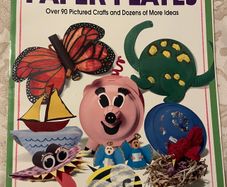 Look What You Can Make With Paper Plates- Vintage Book