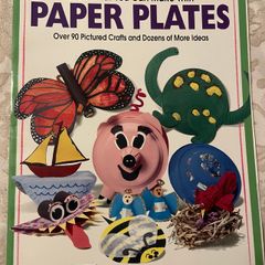 Look What You Can Make With Paper Plates- Vintage Book