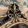 French Style Carved Gilt Wood Mirror Image 2