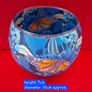 Glass Monarch Butterfly Tealight Holder Image 4