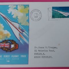 CONCORDE First Flight Cover 1969
