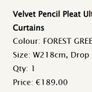 Marks and Spencer Velvet  Ultra Thermal Curtains Pair RRP e189 Image 2