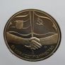USSR Gorbachev in Germany first day coin stamps cover 1989 Image 2