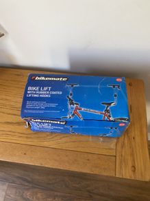 Bike pulley system for storage