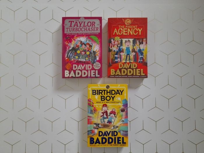 David Baddiel, birthday boy, the parent agency, Taylor turbochaser