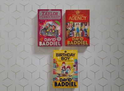 David Baddiel, birthday boy, the parent agency, Taylor turbochaser